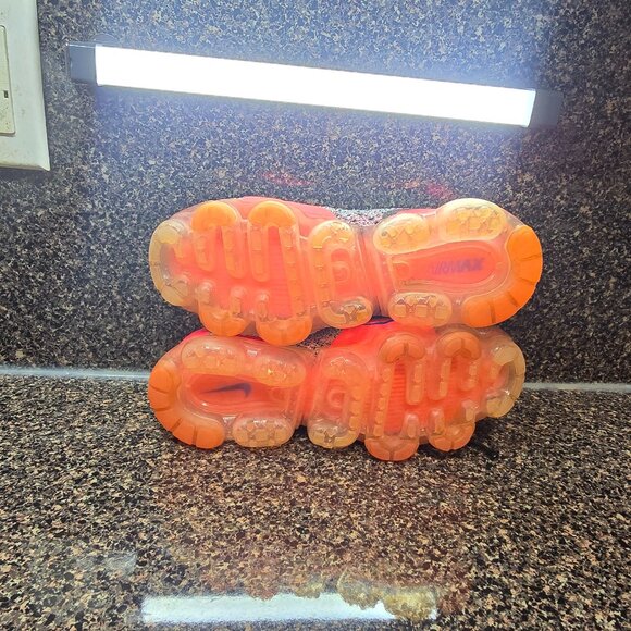 Nike Air VaporMax 2 Flyknit Shoes Womens 8 Sneakers Ultramarine Pink 942843-104 - Picture 3 of 12